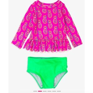 Ruffle butts pineapple swimsuit